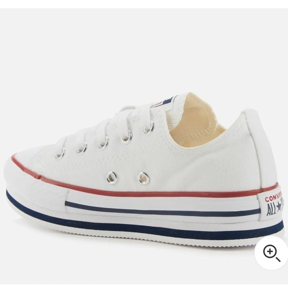 NIB Converse Eva lift OX trainer low top size: 2